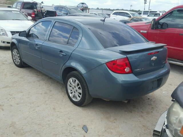 1G1AD5F54A7174695 - 2010 CHEVROLET COBALT 1LT GREEN photo 3