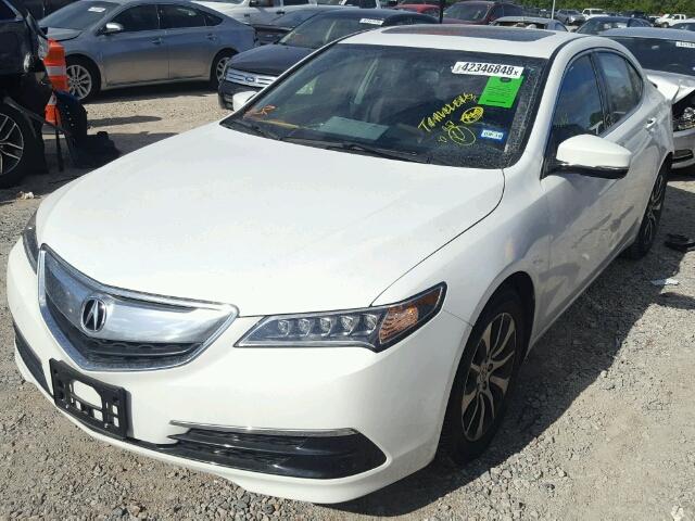 19UUB1F34GA014282 - 2016 ACURA TLX WHITE photo 2