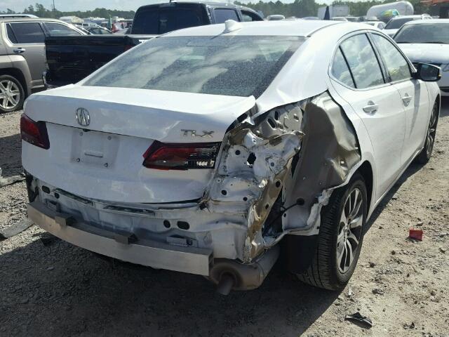 19UUB1F34GA014282 - 2016 ACURA TLX WHITE photo 4