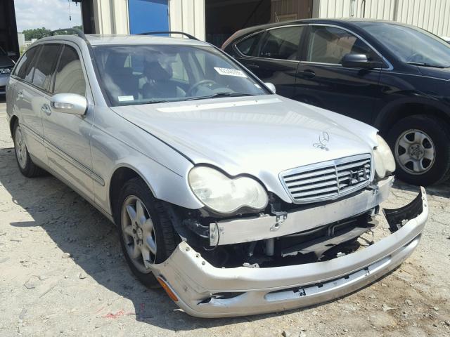 WDBRH61J33F347820 - 2003 MERCEDES-BENZ C 240 SPOR SILVER photo 1