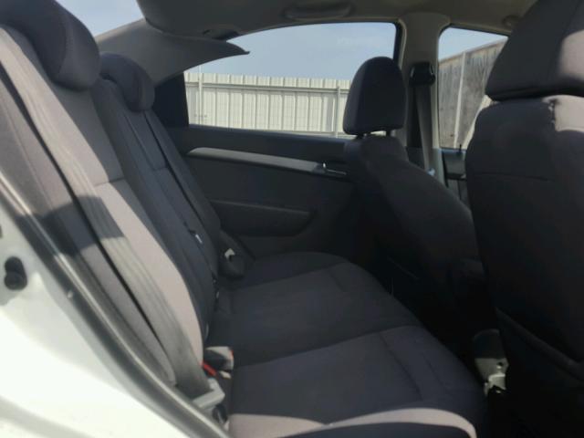 KL1TD5DE8BB184056 - 2011 CHEVROLET AVEO LS WHITE photo 6