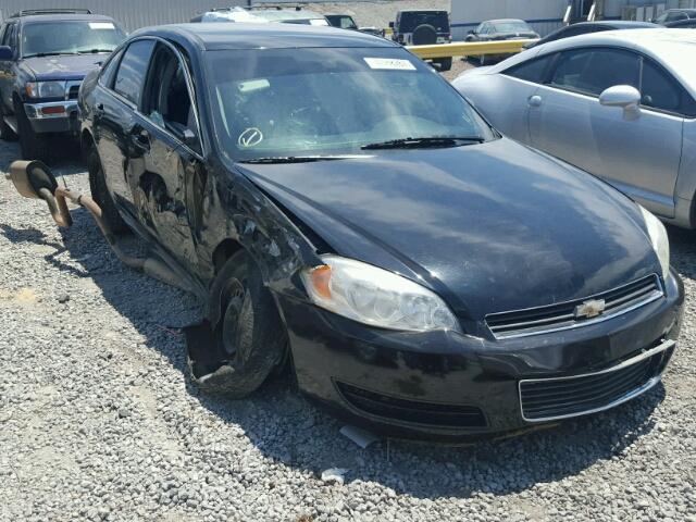 2G1WA5EK6A1111469 - 2010 CHEVROLET IMPALA LS BLACK photo 1