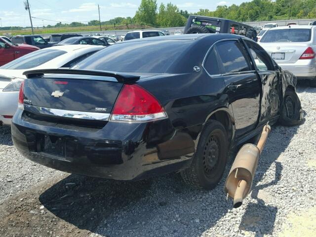 2G1WA5EK6A1111469 - 2010 CHEVROLET IMPALA LS BLACK photo 4