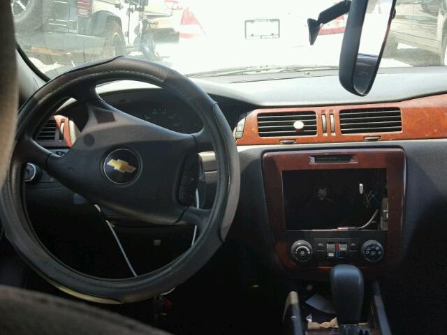 2G1WA5EK6A1111469 - 2010 CHEVROLET IMPALA LS BLACK photo 9