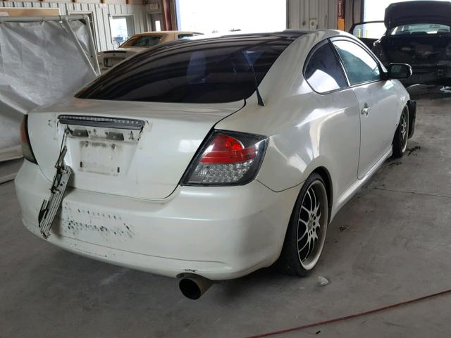 JTKDE177270202398 - 2007 TOYOTA SCION TC 白色 照片 4