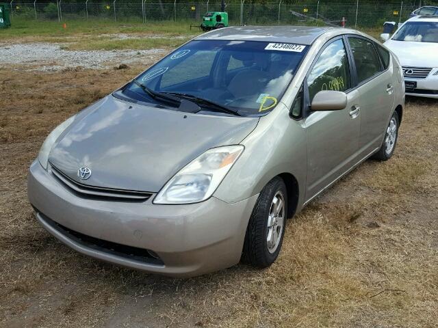 JTDKB20U540070391 - 2004 TOYOTA PRIUS GOLD photo 2