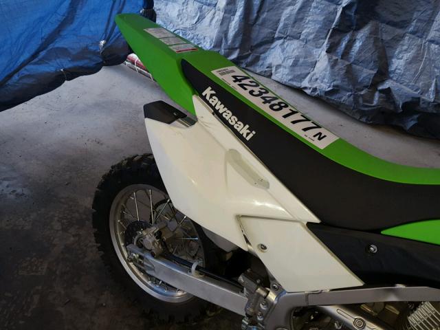 JKBLXPA12JDA13389 - 2018 KAWASAKI KLX140 A GREEN photo 6