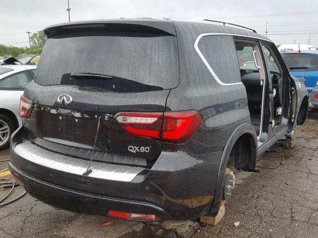 JN8AZ2NE4J9190591 - 2018 INFINITI QX80 BASE BLACK photo 4