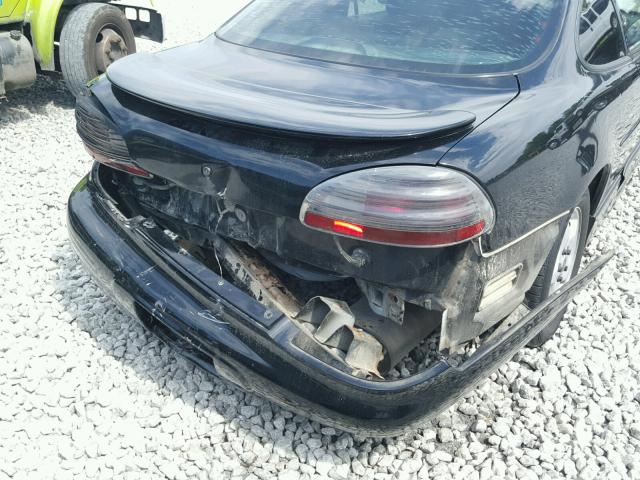 1G2WP12K5WF214485 - 1998 PONTIAC GRAND PRIX შავი ფოტო 9