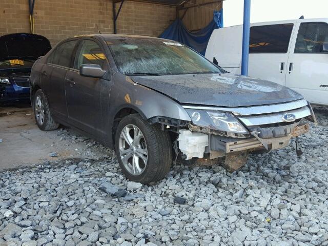 3FAHP0HA5CR217825 - 2012 FORD FUSION GRAY photo 1