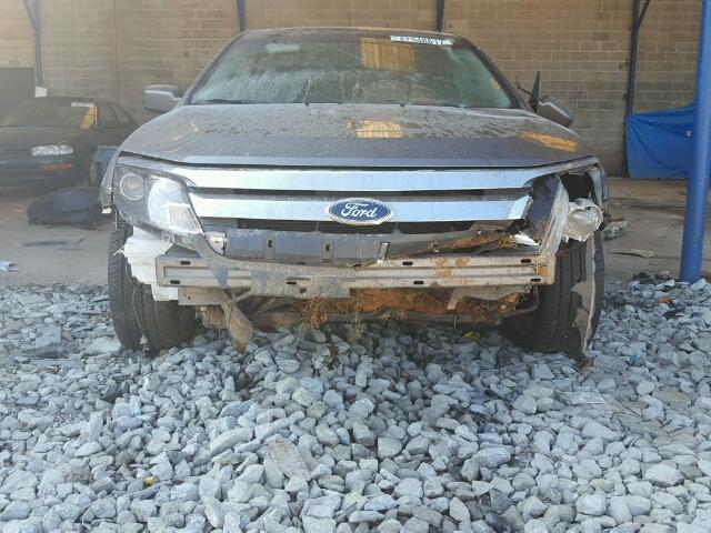 3FAHP0HA5CR217825 - 2012 FORD FUSION GRAY photo 9