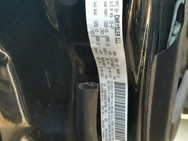 1J8HG48K68C184780 - 2008 JEEP COMMANDER BLACK photo 10