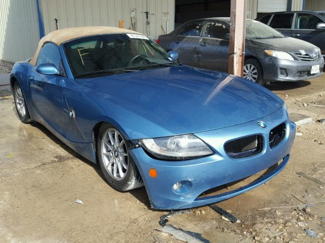 4USBT33545LR71317 - 2005 BMW Z4 2.5 BLUE photo 1