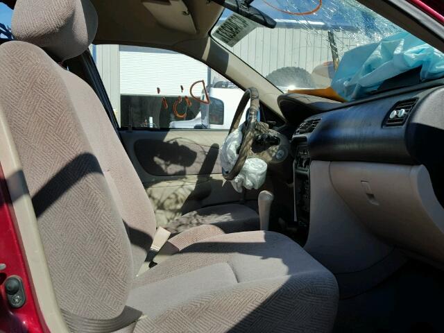 1Y1SK52801Z441185 - 2001 CHEVROLET GEO PRIZM 红色 照片 5