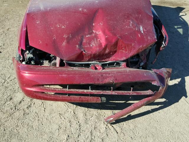 1Y1SK52801Z441185 - 2001 CHEVROLET GEO PRIZM 红色 照片 7