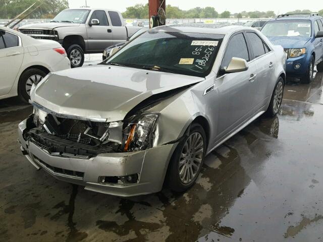 1G6DP5E31D0153136 - 2013 CADILLAC CTS PREMIU SILVER photo 2