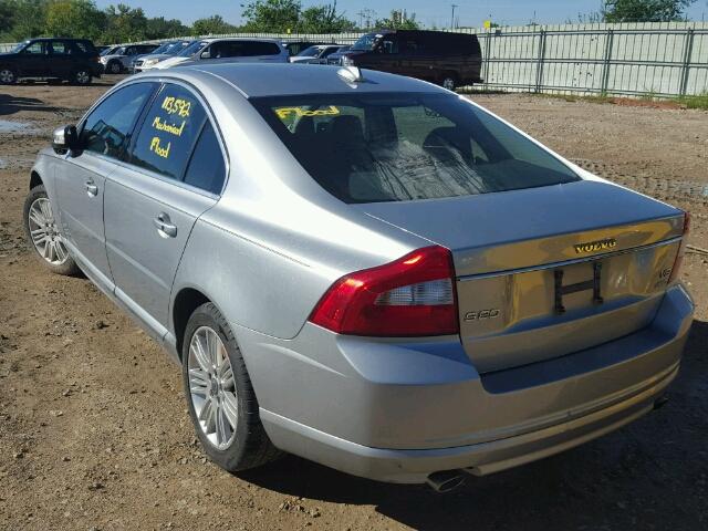 YV1AH852971036421 - 2007 VOLVO S80 V8 AWD SILVER photo 3