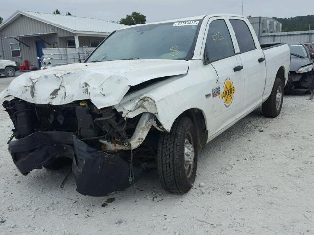 3C6TD4CT5CG311008 - 2012 DODGE RAM 2500 S WHITE photo 2