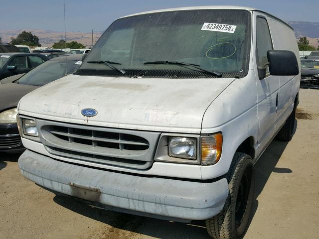 1FTEE14Y8THB30353 - 1996 FORD ECONOLINE WHITE photo 2