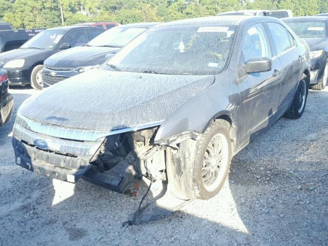 3FAHP0HA2BR174673 - 2011 FORD FUSION SE GRAY photo 2