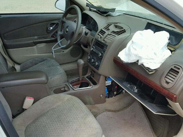 1G1ZS53886F278210 - 2006 CHEVROLET MALIBU LS 白色 照片 5