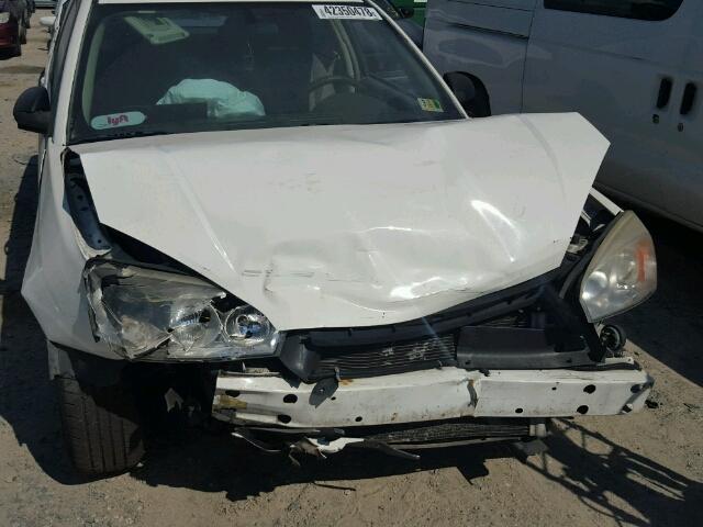1G1ZS53886F278210 - 2006 CHEVROLET MALIBU LS 白色 照片 7