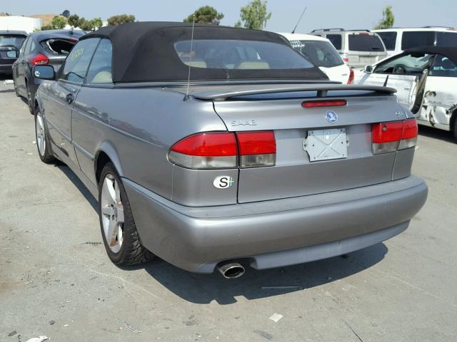 YS3DF78K337004059 - 2003 SAAB 9-3 SE GRAY photo 3