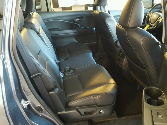 5FNYF6H75HB027178 - 2017 HONDA PILOT EXLN GRAY photo 6