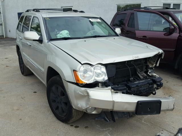 1J8HR68208C228553 - 2008 JEEP GRAND CHER SILVER photo 1