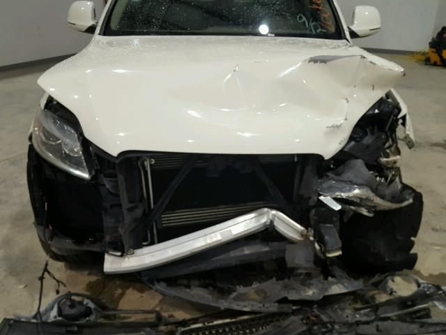 WA1AY74L39D001749 - 2009 AUDI Q7 3.6 QUA WHITE photo 7