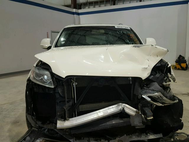 WA1AY74L39D001749 - 2009 AUDI Q7 3.6 QUA WHITE photo 9