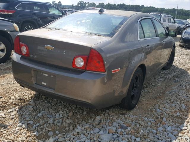 1G1ZA5EU7CF168466 - 2012 CHEVROLET MALIBU LS თაფლისფერი ფოტო 4