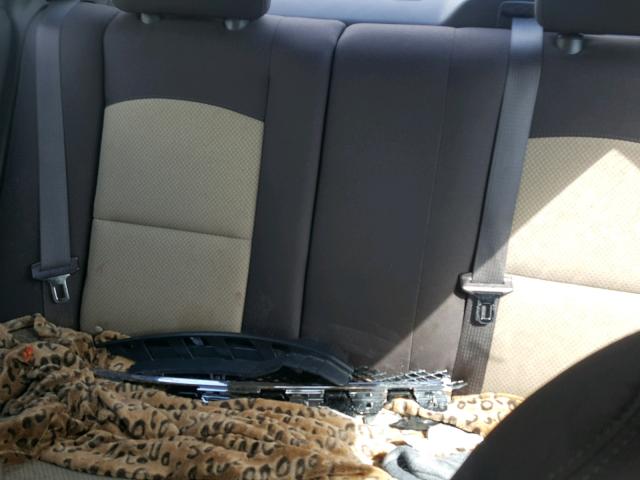 1G1ZA5EU7CF168466 - 2012 CHEVROLET MALIBU LS თაფლისფერი ფოტო 6