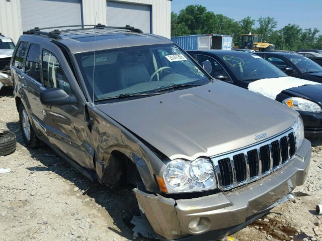 1J4HR58235C595390 - 2005 JEEP GRAND CHER BURGUNDY photo 1