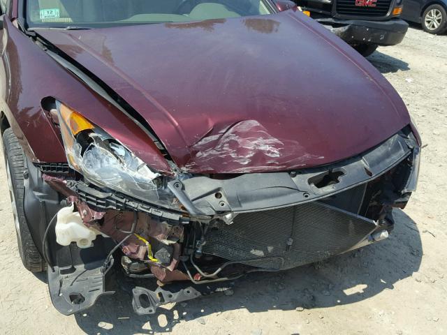 1HGCP26889A099452 - 2009 HONDA ACCORD EXL RED photo 9