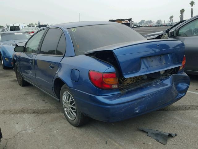 1G8ZH54871Z290371 - 2001 SATURN SL1 BLUE photo 3