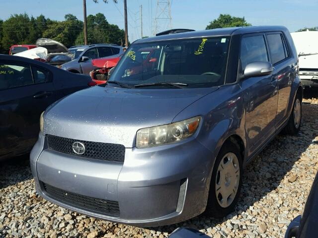 JTLKE50E091076560 - 2009 TOYOTA SCION XB Сұр фото 2