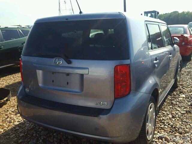 JTLKE50E091076560 - 2009 TOYOTA SCION XB Сұр фото 4