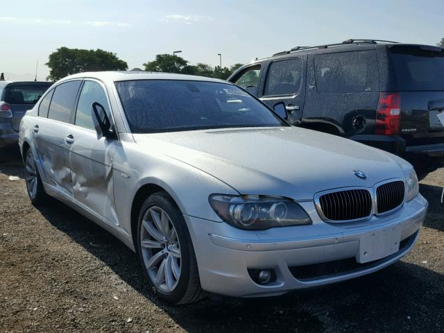 WBAHN83527DT70893 - 2007 BMW 750 SILVER photo 1