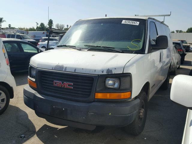 1GTGG25V941214057 - 2004 GMC SAVANA G25 WHITE photo 2