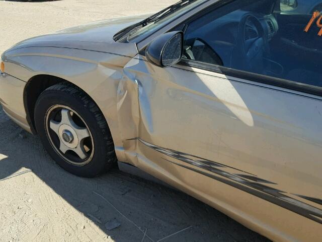 2G1WW12E759219034 - 2005 CHEVROLET MONTE CARL 金色 照片 9