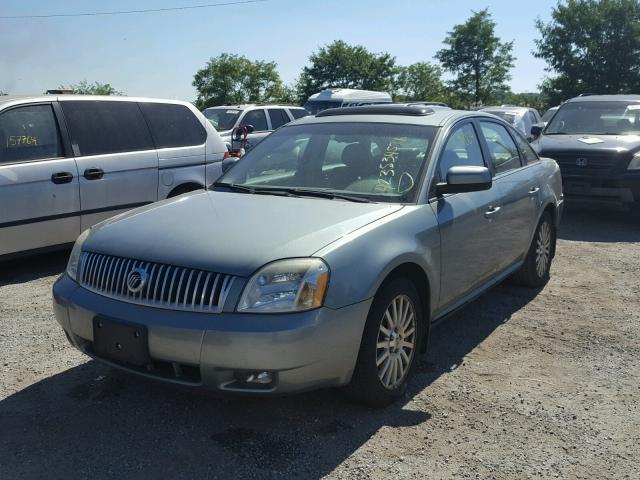 1MEHM43167G607023 - 2007 MERCURY MONTEGO PR TEAL photo 2