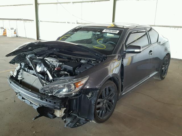 JTKJF5C7XGJ025266 - 2016 TOYOTA SCION TC 灰色 照片 2
