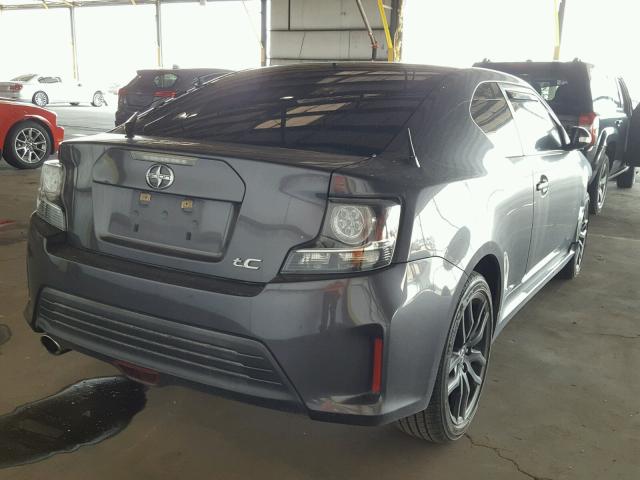 JTKJF5C7XGJ025266 - 2016 TOYOTA SCION TC 灰色 照片 4