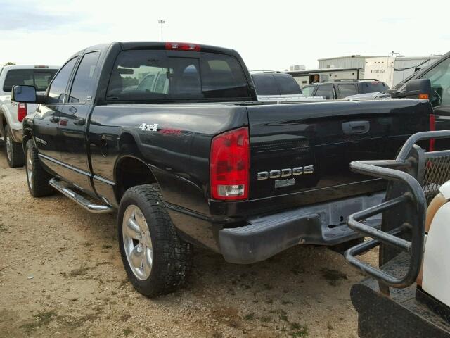 1B7HU18Z92J112678 - 2002 DODGE RAM 1500 BLACK photo 3