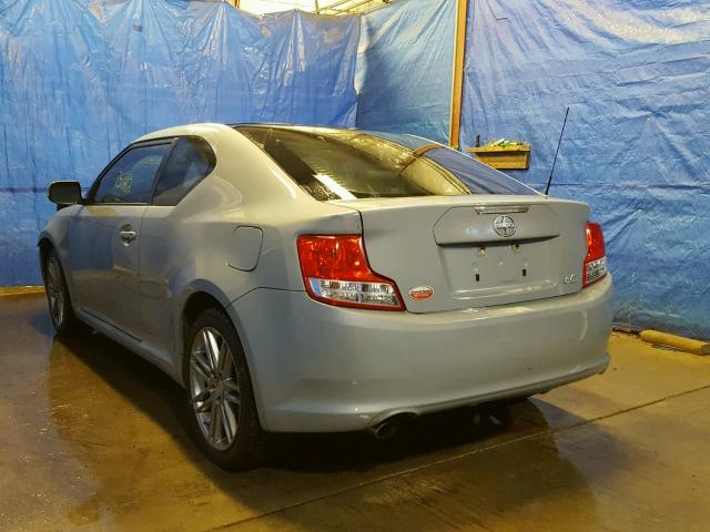 JTKJF5C73B3006491 - 2011 TOYOTA SCION TC 灰色 照片 3
