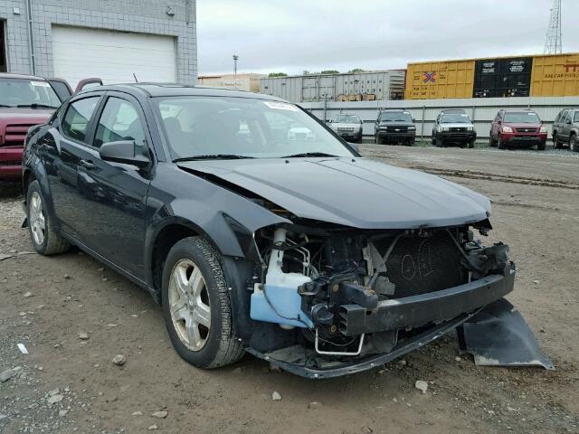 1B3LC56K98N637317 - 2008 DODGE AVENGER SX BLUE photo 1