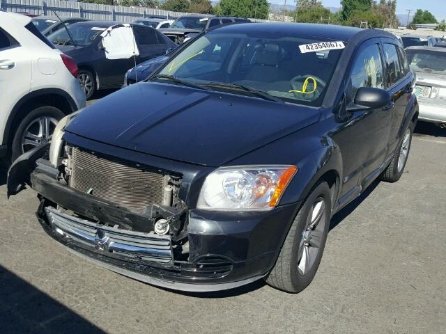 1B3CB4HA0AD612349 - 2010 DODGE CALIBER SX BLACK photo 2