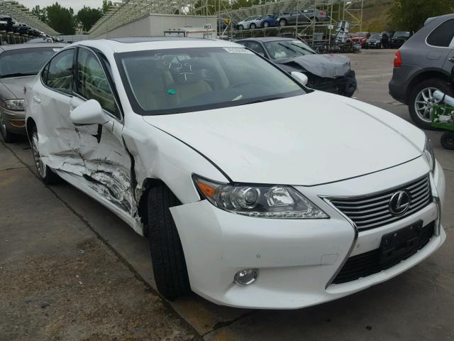 JTHBK1GG7E2141346 - 2014 LEXUS ES 350 WHITE photo 1