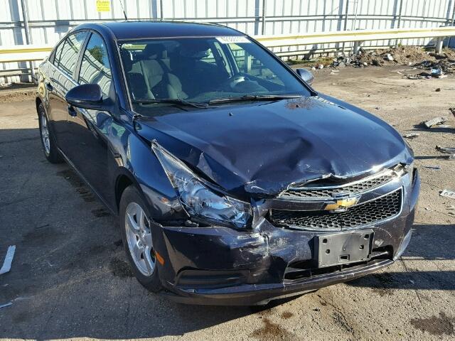 1G1PC5SB4E7276139 - 2014 CHEVROLET CRUZE BLUE photo 1